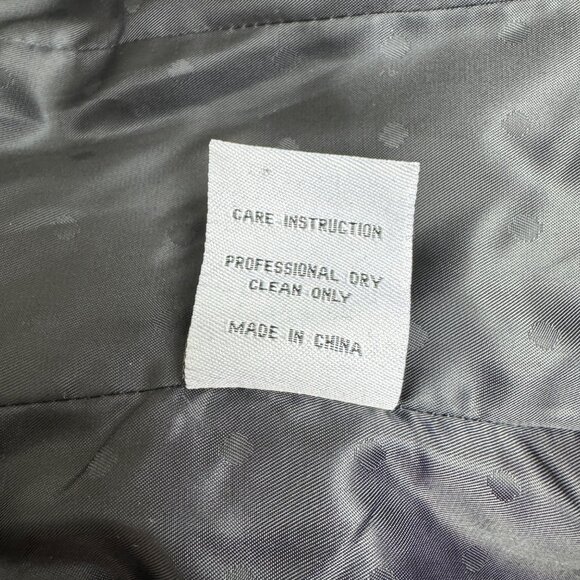 Jessica Simpson Boucle Wool Blend Fit Flare Bell Sleeve Coat Jacket Sz MD Black - Picture 7 of 17